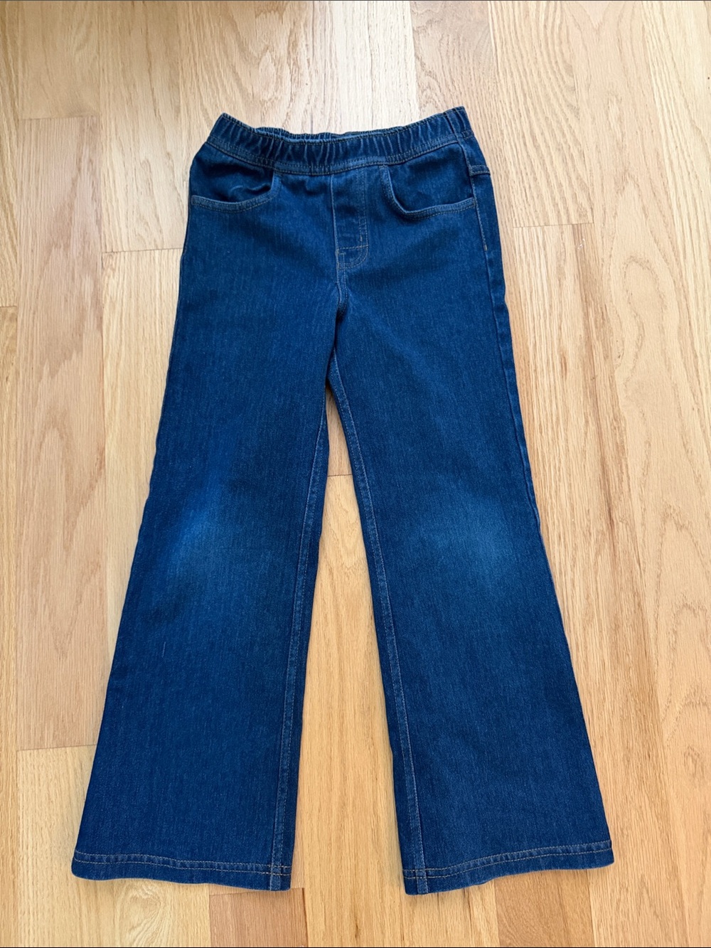 Tea Collection Dark Blue Girls' Jeggings with Elastic Waistband